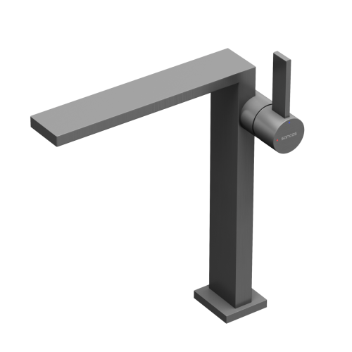 Смеситель Sancos Linn SC9020GG на раковину вороненая сталь - фото 2