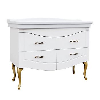 Тумба под раковину Onika Адель 110507 100х50 напольная цвет белый