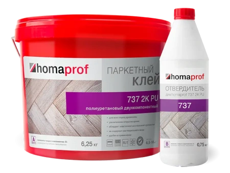 Клей Homakoll Homaprof 737 2K PU HP737 6,25 кг