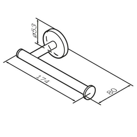 Бумагодержатель Am.Pm X-Joy A85A34199