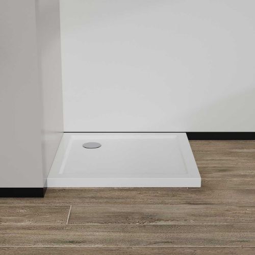 Душевой поддон акриловый Vincea H50 VST-5AS-8080 80х80 белый с каркасом - фото 2