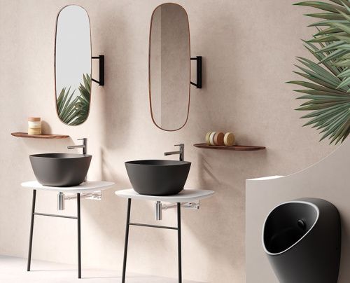 Зеркало Vitra Plural 64059 40х90 подвесное - фото 2