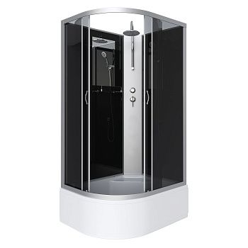 Душевая кабина Niagara Classic 25101434RBKT 120х80 асимметричная без крыши ориентация правая