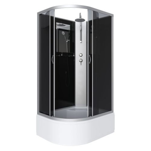 Душевая кабина Niagara Classic 25101434RBKT 120х80 асимметричная без крыши ориентация правая