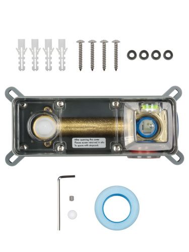 Смеситель для раковины Wonzon & Woghand Fit WW-88869009-BG встраиваемый в стену золото - фото 5