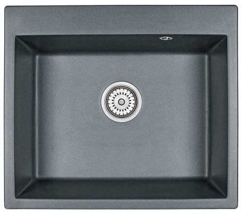 Кухонная мойка Granula 6001, ШВАРЦ 60х50 цвет черный поверхность матовая