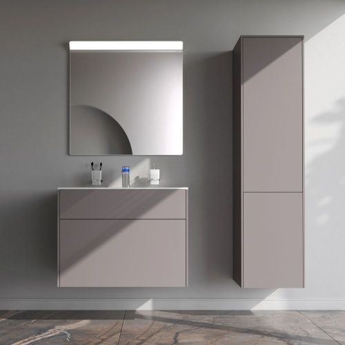 Тумба под раковину Am.Pm Inspire V2.0 M50AFHX0803EGM 80х50 подвесная цвет серый - фото 5