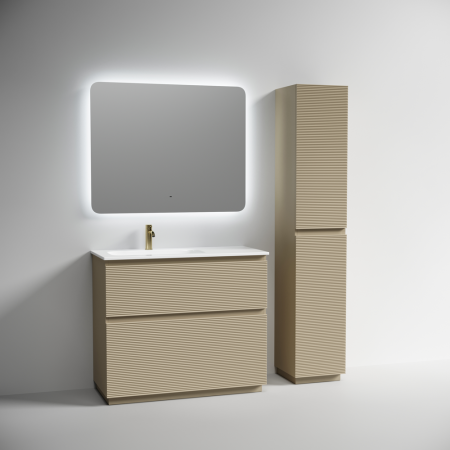 Тумба под раковину Sancos FOLK Floor FL100FLCP 100х40 напольная цвет бежевый