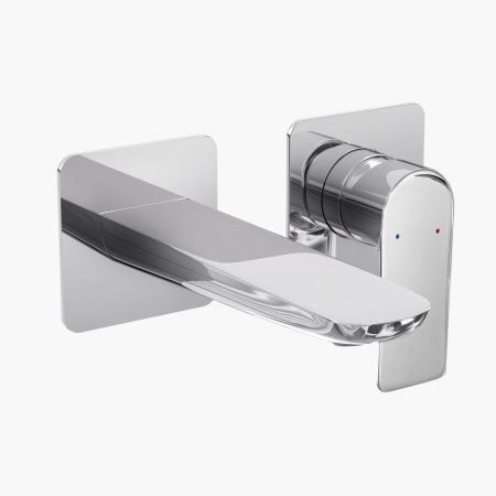 Смеситель для раковины Berges VENTAS 76007 встраиваемый в стену хром