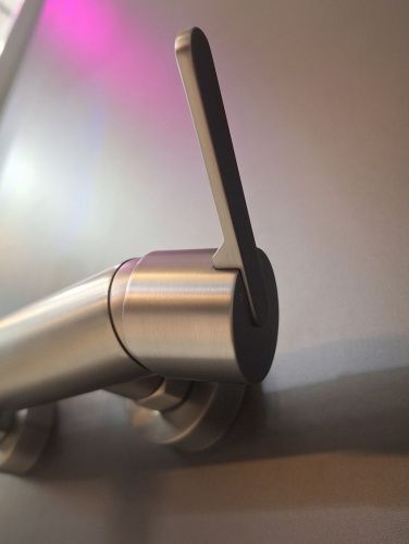 Смеситель для душа AltroBagno Unione AltroBagnoUnione030604GM настенный оружейная сталь - фото 3