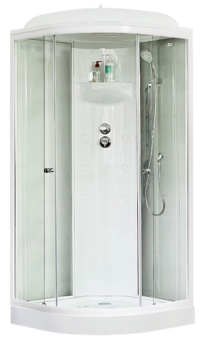 Душевая кабина Royal Bath НК RB100HK4-MT 100х100 четверть круга с крышей ориентация универсальная
