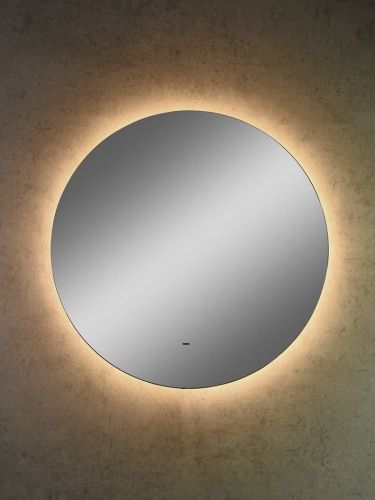 Зеркало с подсветкой Art&Max SANREMO AM-San-800-DS-C 80х80 подвесное - фото 2