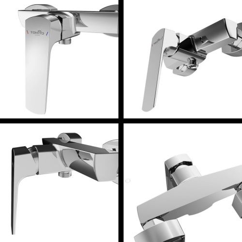 Смеситель для душа Tokito SENDAL TOK-SEN-1016 настенный хром - фото 3