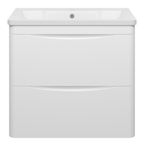 Тумба под раковину Misty Атлантик П-Атл-01070-011П2Я 70х50 подвесная цвет белый - фото 2