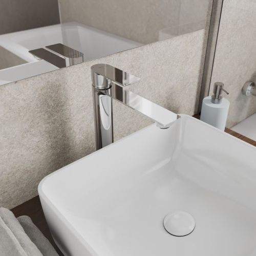 Смеситель Milardo Maze MAZBN01M01 на столешницу сатин - фото 2