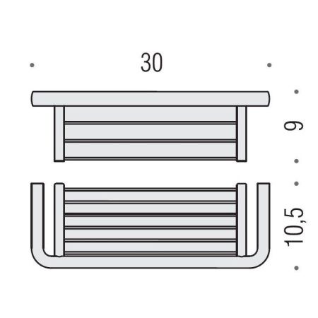 Полка Colombo Lulu B6232.HPS