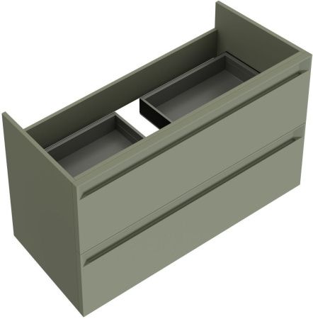 Тумба под раковину Allen Brau Eclipse 2.0 1.E1003.CGM 2.0 100х50 подвесная цвет зеленый