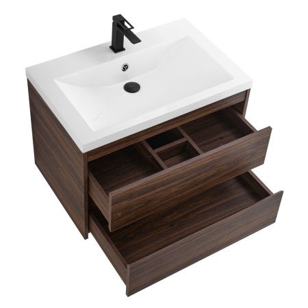 Тумба под раковину Art&Max Family-M Family-M-580-2C-SO-BO 60х50 подвесная цвет коричневый