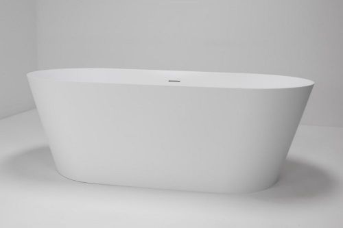 Ванна из искусственного камня Abber Stein AS9605 170х80 отдельностоящая овальная с ножками - фото 4