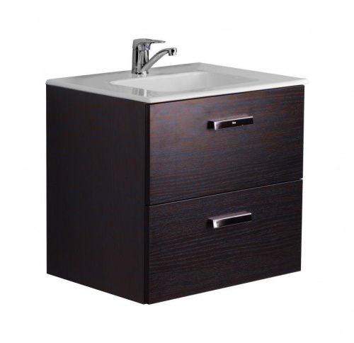 Тумба под раковину Roca Victoria Nord ZRU9000027 60х50 подвесная цвет коричневый