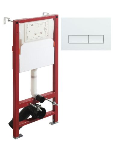 Инсталляция для унитаза с клавишей смыва Agger ACC500+APB0288 - фото 2