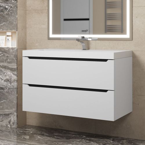 Тумба под раковину Uperwood Tanos 2930205143 90х50 подвесная - фото 4