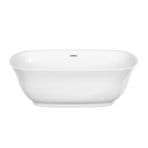 Ванна акриловая Sancos Viva FB08 170х80 отдельностоящая овальная с каркасом - фото 2