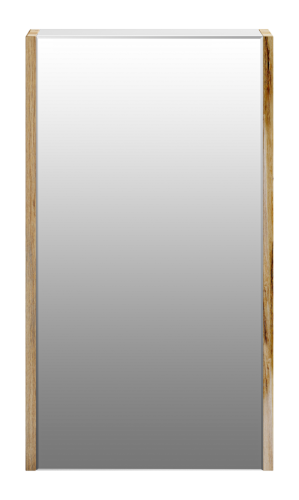 Зеркало-шкаф Misty Ива П-Ива04045-01П 50х80 подвесной цвет коричневый - фото 2