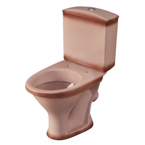 Унитаз-компакт напольный с бачком Santeri Вест 1P2018S0700BF бежевый с сиденьем каскадный смыв - фото 3