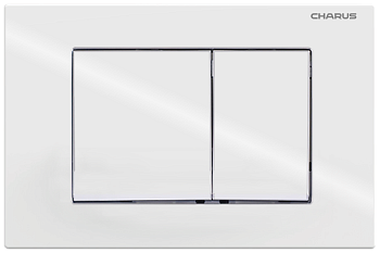 Клавиша смыва механическая CHARUS Minimalista FP.310.11.01 цвет белый