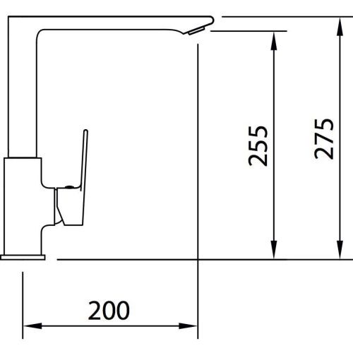 Смеситель для кухни Clever Agora Xtreme 60113 на мойку хром - фото 5