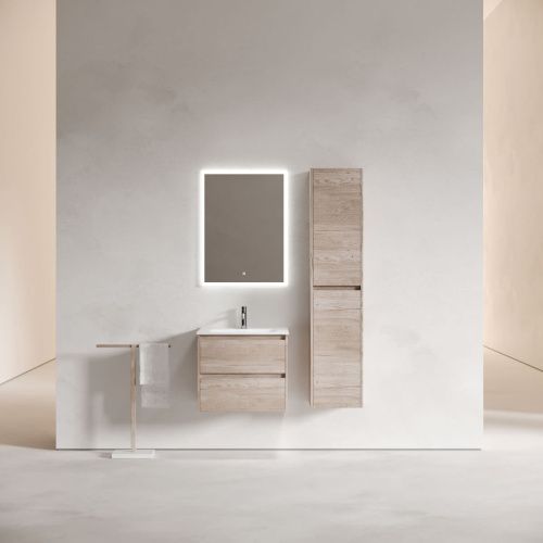 Тумба под раковину Sancos Libra LB60EG 60х50 подвесная цвет коричневый - фото 2