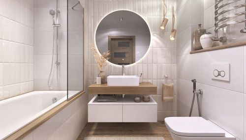 Тумба Velvex UNIT tpUNI.50.H27.Y-211 50х48х27 подвесная цвет белый матовый - фото 5