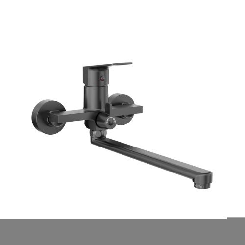 Смеситель для ванны Tokito AMA TOK-AMA-1015BL настенный черный - фото 2