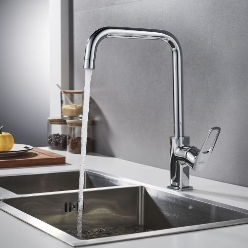 Смеситель для кухни Rossinka RS46 RS46-23 на мойку хром - фото 2