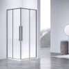 Душевой уголок Vincea Slim-N VSS-4SN8010CLGM 100х80 стекло прозрачное профиль хром без поддона