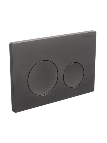 Клавиша смыва механическая BelBagno BB-03C-GM цвет оружейная сталь - фото 2