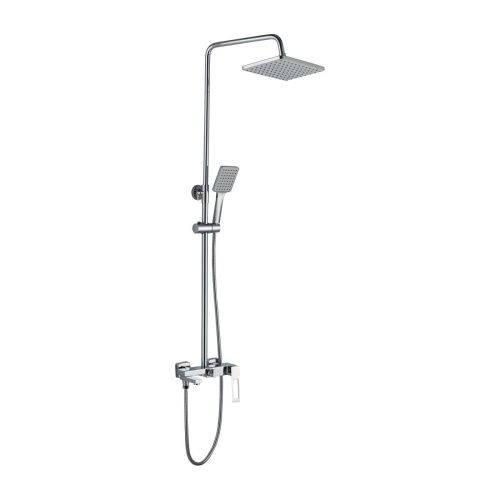 Душевая стойка Haiba HB24817 настенная цвет хром - фото 2