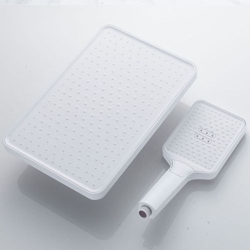 Душевая стойка Shevanik S4536C настенная цвет белый - фото 5