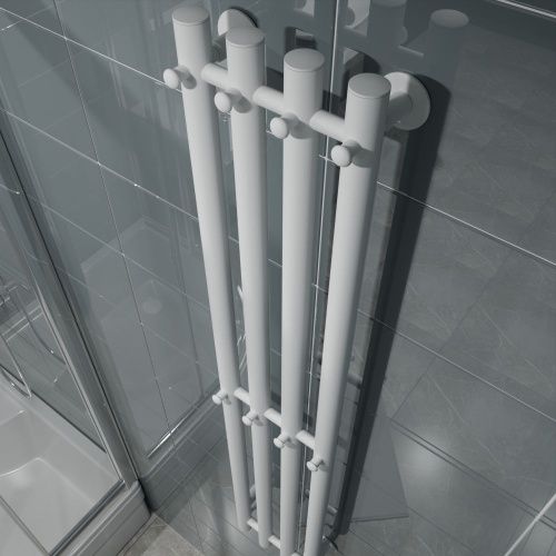 Полотенцесушитель электрический Altasan Арго Арго12021БМ 20х120 белый - фото 3