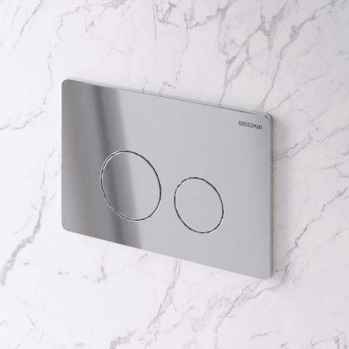 Клавиша смыва механическая Grossman Style 700.K31.05.10M.10M цвет хром - фото 3