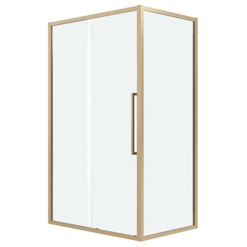 Душевой уголок Grossman Cosmo 120.K33.02.1210.32.00 120х100 стекло прозрачное профиль золото без поддона