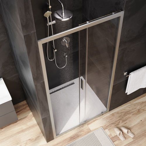 Душевая дверь Am.Pm Gem W90G-100-1-195MT 100х195 стекло прозрачное профиль хром - фото 3