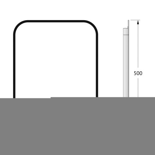 Зеркало с подсветкой Defesto AURA DF 2971 40х50 подвесное - фото 2