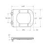 Крышка сиденье для унитаза BelBagno Ardente-R BB2312SC