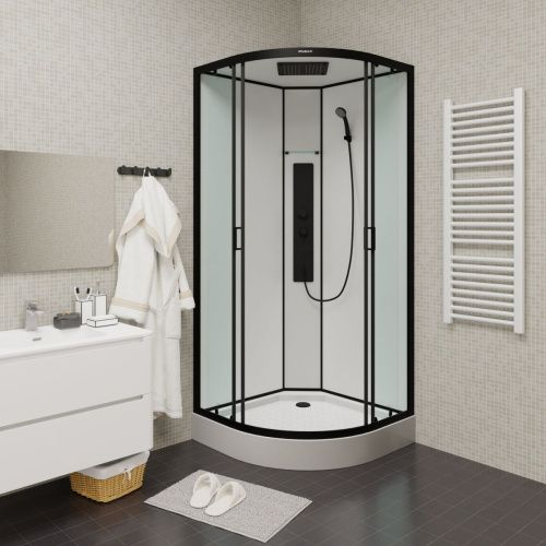 Душевая кабина Parly AMI AMI 90х90 четверть круга с крышей ориентация универсальная - фото 4