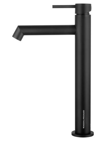 Смеситель для раковины Wonzon & Woghand WW-H1064-MB на столешницу черный
