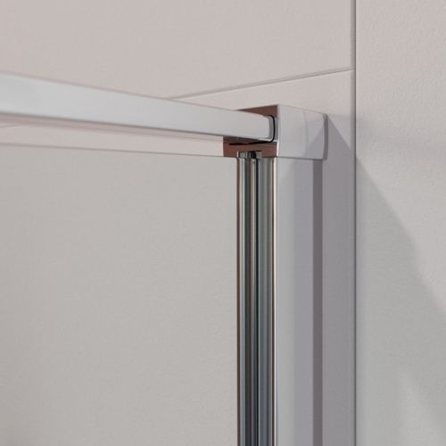 Душевой уголок Cezares LINER LINER-AH-2-120/90-C-Cr-R 120х90 стекло прозрачное профиль хром без поддона - фото 5