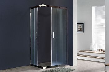 Душевой уголок Royal Bath HPD RB1120HPD-C-CH 120х100 стекло рифленое профиль хром без поддона