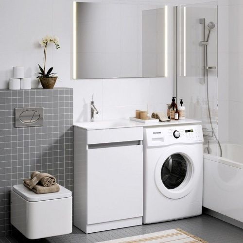 Тумба под раковину Aqwella Y FOR0105KR 50х50 напольная цвет белый - фото 2